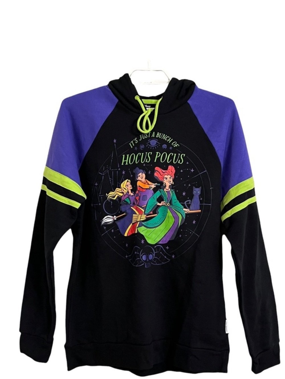 Hocus Pocus Graphic Hoodie - Black & Purple